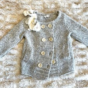 Crewcuts lambs wool cardigan